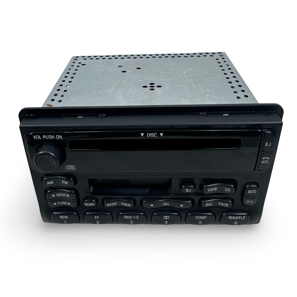 Ford Altec Electronica AM FM CD Cassette Radio Head Unit 1L2F-18C868-BB READ